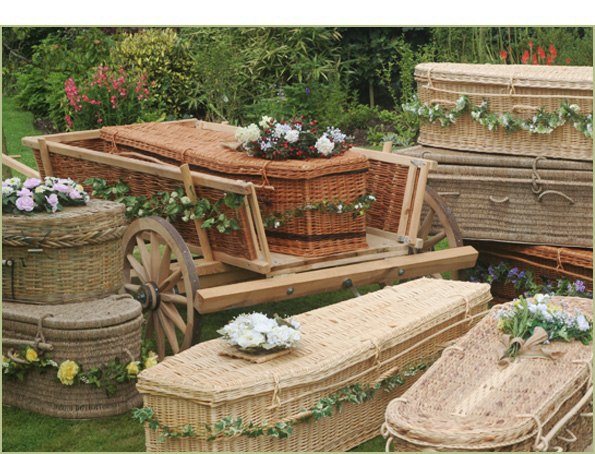 Coffin in Orchard